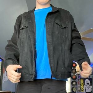 black old navy denim jacket!